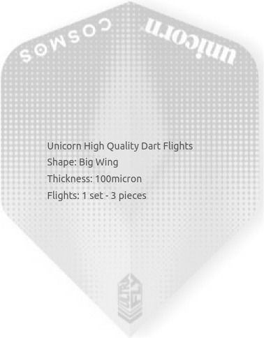 Unicorn Ultrafly Cosmos 100 Micron Φτερά για Βελάκια