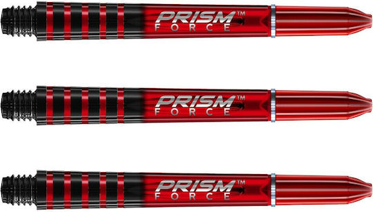 Winmau Prism Force Red Medium Stems Στελέχος για Βελάκια