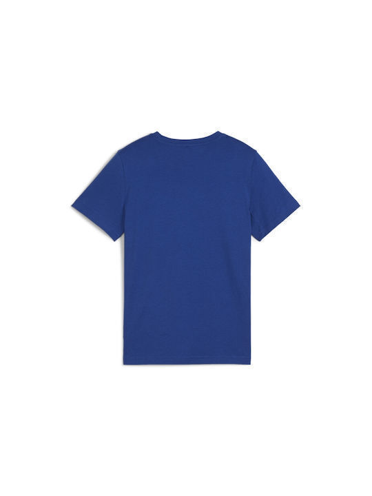 Puma Men's Short Sleeve T-shirt Blue