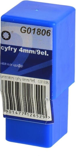 Geko G01806 Litere ciocănite Unealtă de mână