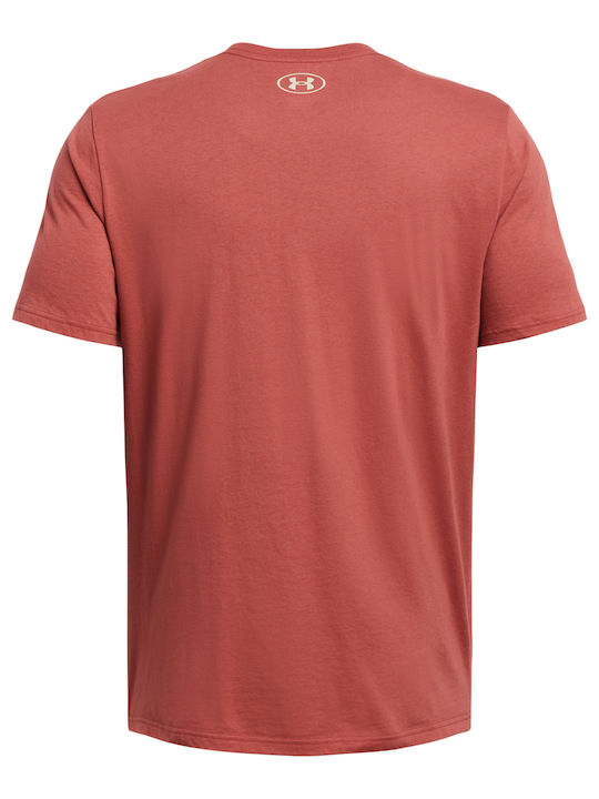 Under Armour Herren Sport T-Shirt Kurzarm RED