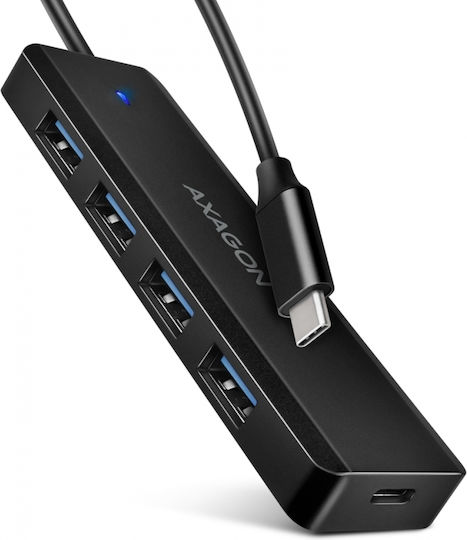 Axagon Ηuε-c1c Hub 5 Θυρών USB 3.2 με σύνδεση USB-C