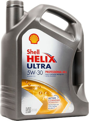 Shell Συνθετικό Λάδι Αυτοκινήτου Helix Ultra Professional AR 5W-30 για κινητήρες Diesel 5lt