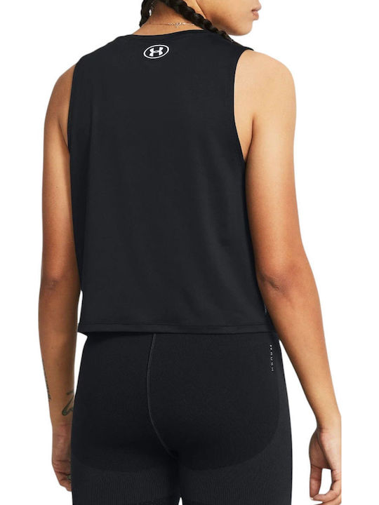 Under Armour Rush Energy Μπλούζα Μαύρη