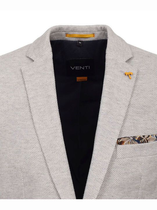 Venti Men's Suit Jacket Gray