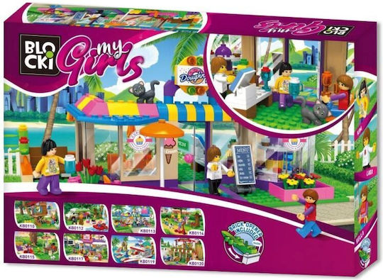 Blocki Building Blocks Ice Cream Stand for 6+ Years 243 Pieces