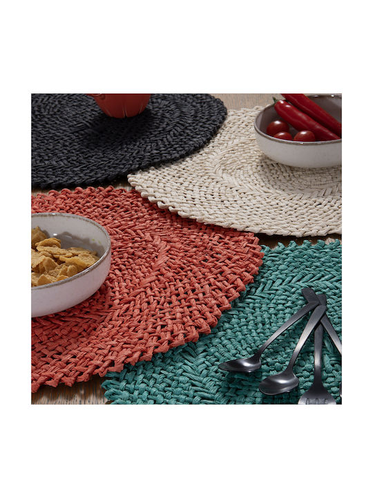 Nef-Nef Homeware Placemats Hârtie Roșu 38x38cm 2buc
