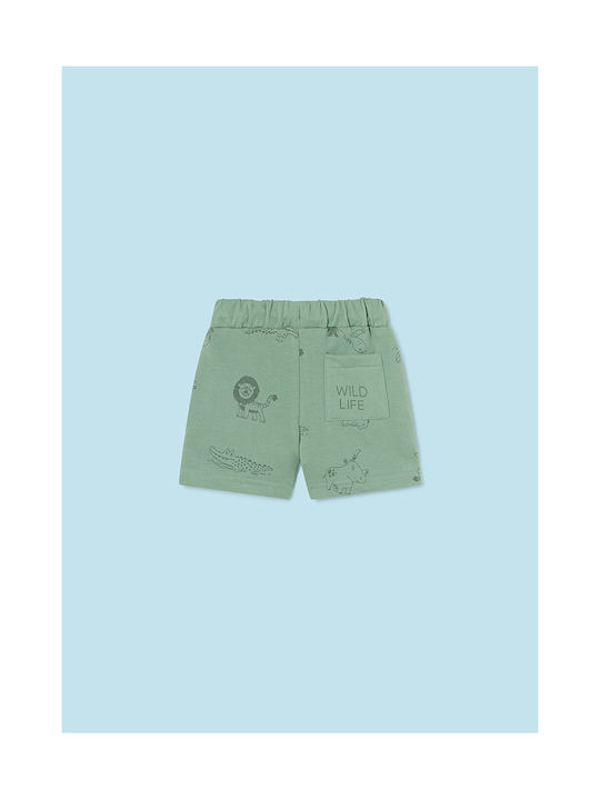 Mayoral Kids Shorts/Bermuda Fabric Green