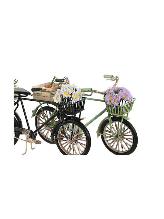 Home Esprit Antic Bicicletă Decorativă Metal 24x9x13cm 1buc