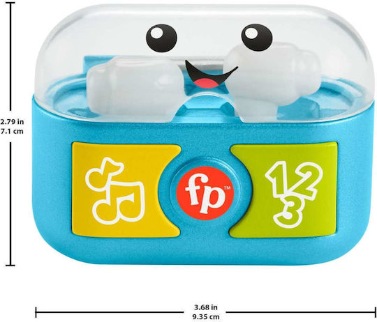 Fisher Price Baby Toy Wireless Headphones with Music and Light for 6++ Months