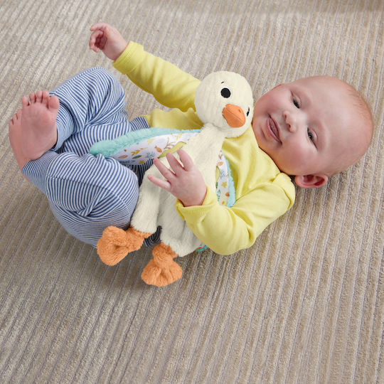 Fisher Price Baby Cloth Duckling Beige (Various Designs/Assortments of Designs) 1pc