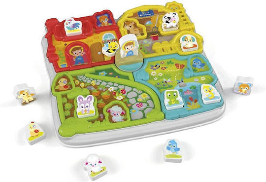 Clementoni Baby Toy Interactive Farm with Music and Sounds for 18++ Months
