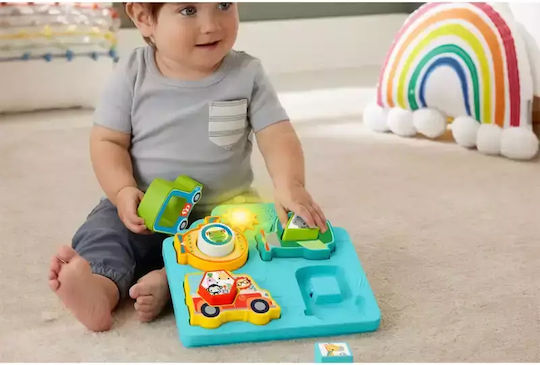 Fisher Price Jucărie de Sortare a Formelor Sortare Forme cu Sunete pentru 9++ Luni