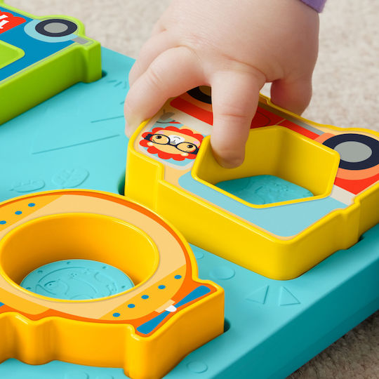 Fisher Price Jucărie de Sortare a Formelor Sortare Forme cu Sunete pentru 9++ Luni