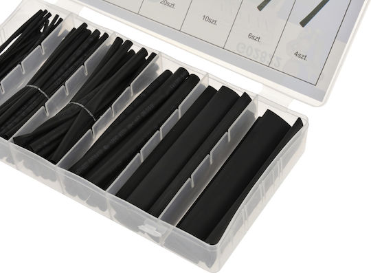 Geko Tub Termocontractabil Black 100buc G02822