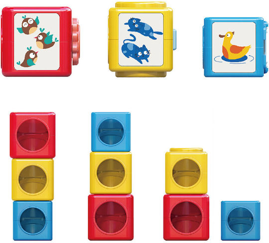 Hola Toys Jucărie Piramidă cu Sunete pentru 9++ Luni