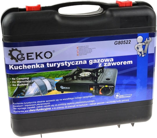 Geko Εστία Μαγειρέματος Υγραερίου για Camping 34.5x28x11εκ.