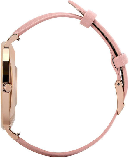 Garett Verona 50mm Smartwatch με Παλμογράφο (Ροζ)
