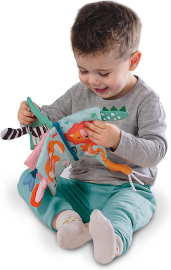 Ses Creative Aktivitätsbuch Sensory Animal Tails Cloth Book aus Stoff für 6++ Monate