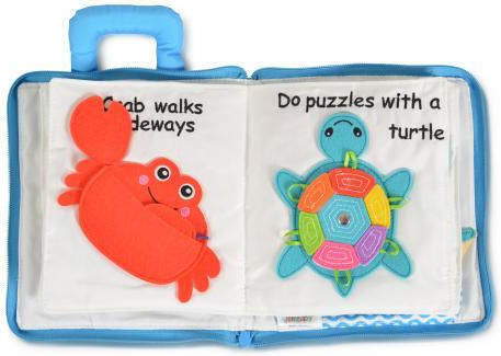 Jollybaby Книга за дейности Underwater World за 18++ месеца