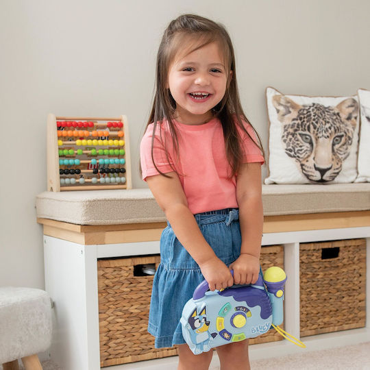 AS Musical Instrument Radio Boombox Bluey with Music and Sounds for 18++ Months