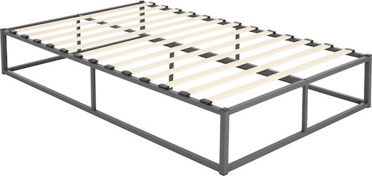 Somier Semidublu Pentru Saltea 120x200cm Gri Somier Semidublu Pentru Saltea 120x200cm Gri