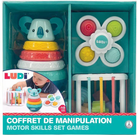 Ludi Παιχνίδι Ταξινόμησης Σχημάτων Manipulation Box με Ήχους