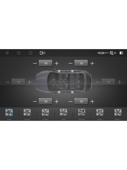 Lenovo Car-Audiosystem für BMW X1 / X1 (E84) 2009-2015 (Bluetooth/USB/WiFi/GPS/Apple-Carplay) mit Touchscreen 9"