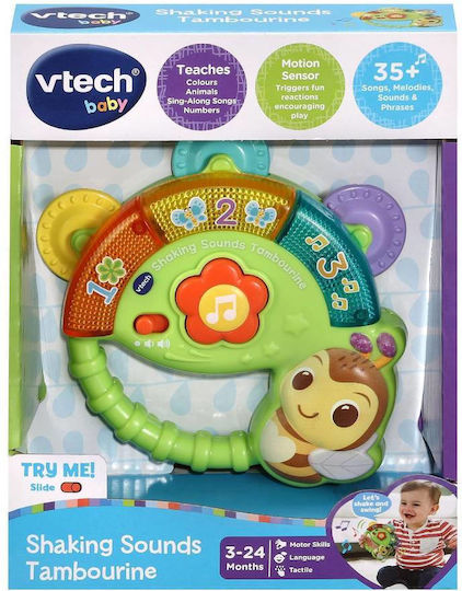 Vtech Musical Instrument Tambourine with Light and Sounds for 3++ Months