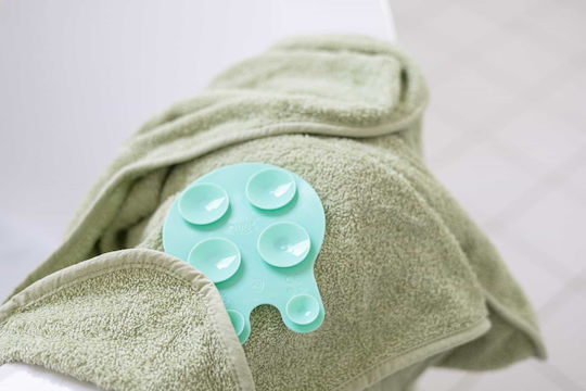 Quut Baby-Rutschmatten für die Badewanne Grün 8Stück