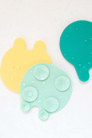 Quut Baby-Rutschmatten für die Badewanne Grün 8Stück