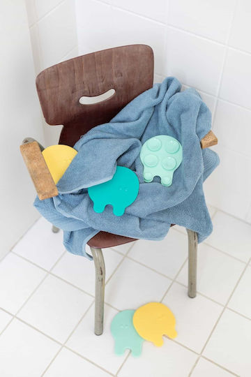 Quut Baby-Rutschmatten für die Badewanne Grün 8Stück