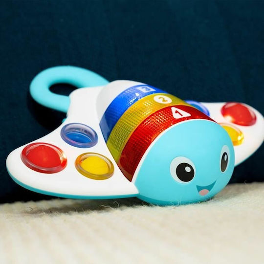 Baby Einstein Βρεφικό Παιχνίδι Dimple and Delight Stingray με Ήχους για 6+ Μηνών
