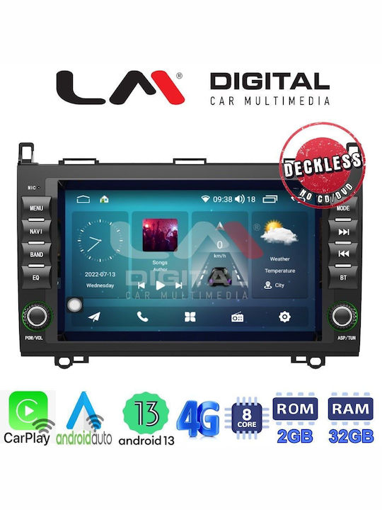 LM Digital Car-Audiosystem für Mercedes-Benz Vito / Viano / Sprinter Volkswagen Handwerker 2004-2012 (Bluetooth/USB/WiFi/GPS)