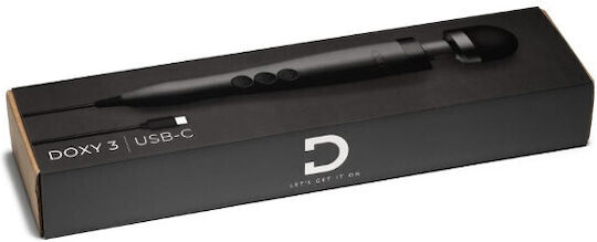 Doxy Vibrator Masaj 3cm Negru