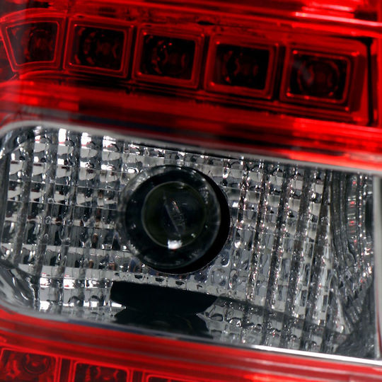Carsun Πίσω Φανάρια Led για Jeep Grand Cherokee Φιμέ 1999-2005 2τμχ