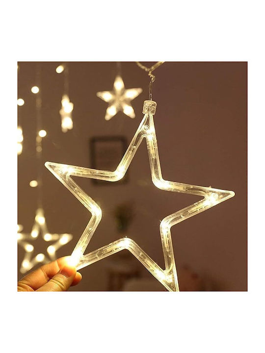 Star-shaped Led Light Garland 2.5 M Waterproof