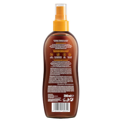 Carroten Gold Waterproof Oil Tanning for the Body 200ml