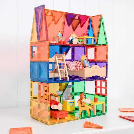 Connetix Magnetisches Bauspielzeug Rainbow für Kinder ab 3+ Jahre alt Jahren