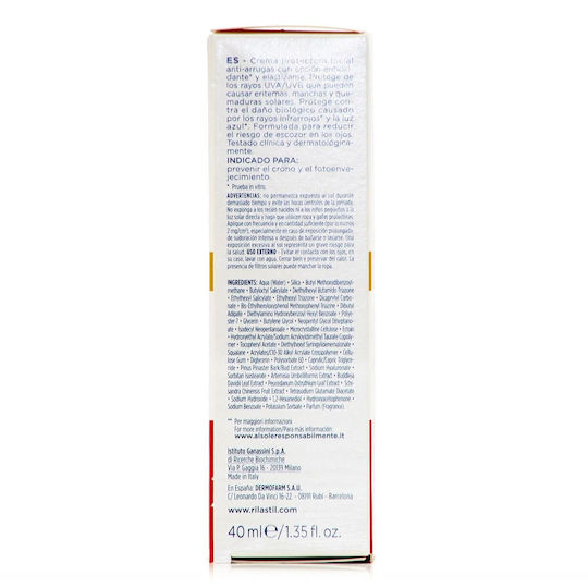 Rilastil Sun System Age Repair Αντηλιακή Κρέμα Προσώπου SPF50 40ml
