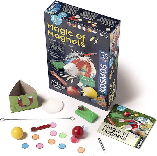 Kosmos Μαγνητικό Παιχνίδι Κατασκευών Magic of The Magnets για Παιδιά 8+ Ετών