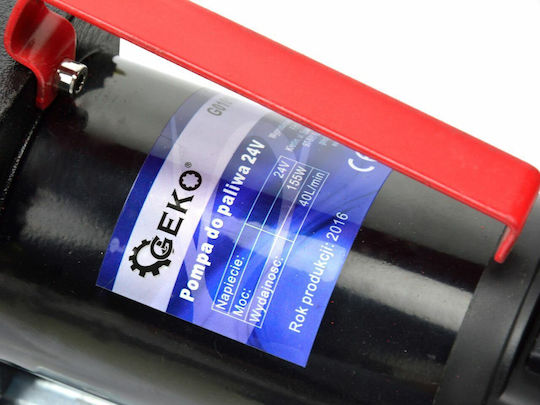 Geko Elektrisch Auto-Übertragungspumpe Öl / Wasser / Petroleum 24V 155W