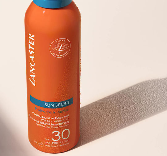 Lancaster Sun Sport Cooling Invisible Αντηλιακό Mist Σώματος SPF30 200ml