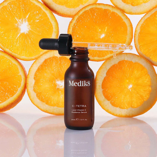 Medik8 C-Tetra Anti-aging Serum Face with Vitamin C & Vitamin E for Detoxification & Radiance 30ml