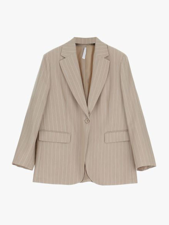 Imperial Women's Blazer Beige