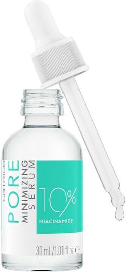 Catrice Cosmetics Pore Minimizing Feuchtigkeitsspendend & Anti-Aging Serum Gesicht mit Niacinamid für Akne & Unreinheiten 30ml
