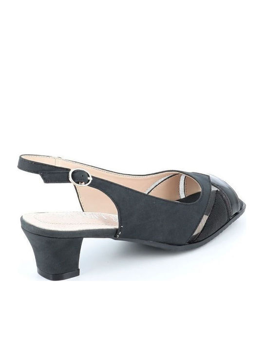 Leather Sandals Anatomic Black