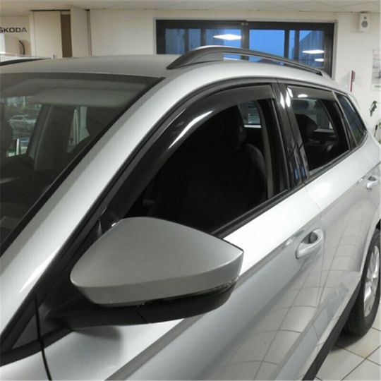 Farad Σετ Ανεμοθραύστες Μπροστινοί και Πίσω για Skoda Karoq 2018+ 4τμχ