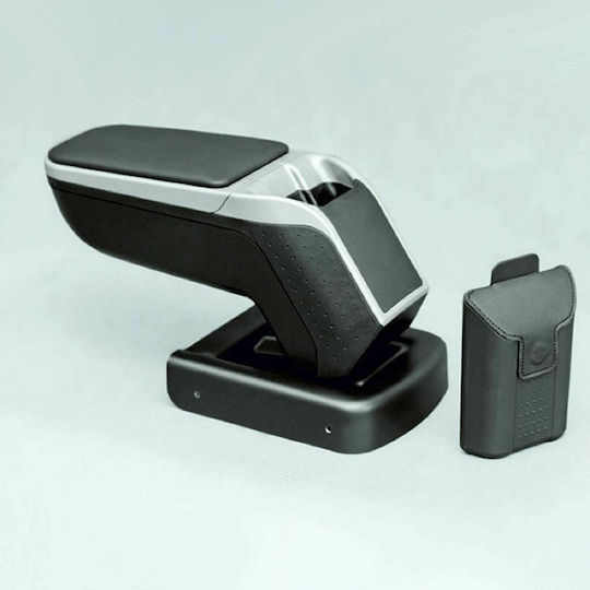 Rati Armster Car PU Armrest for Volkswagen Golf 2008-2012 Black