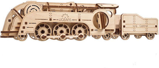 Ugears Παιχνίδι Κατασκευών Ξύλινo Μίνι Ατμάμαξα